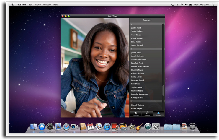 Facetime Video Call Screen PNG