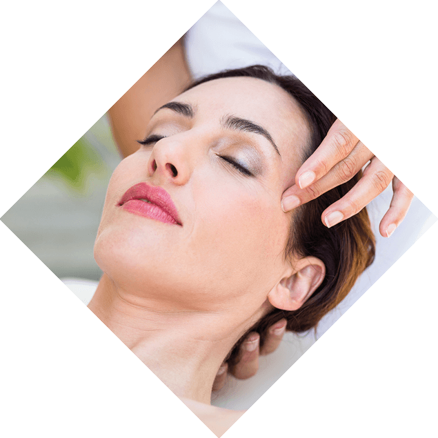 Facial Massage Relaxation PNG