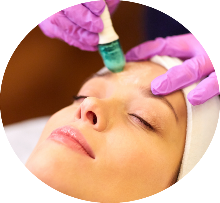Facial Treatment Procedure PNG