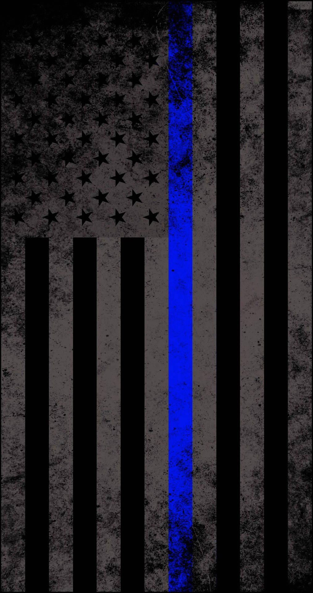 “Protecting the Thin Blue Line” Wallpaper