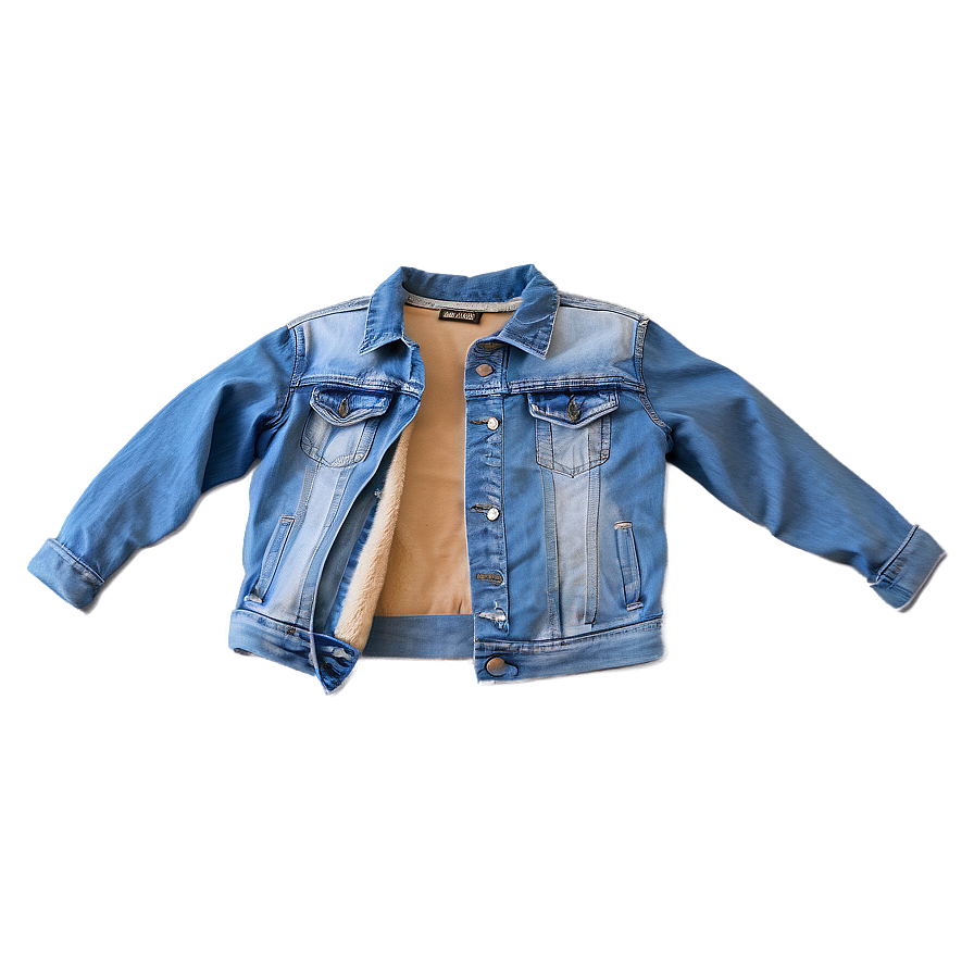 Faded Blue Jean Jacket Png 31 PNG