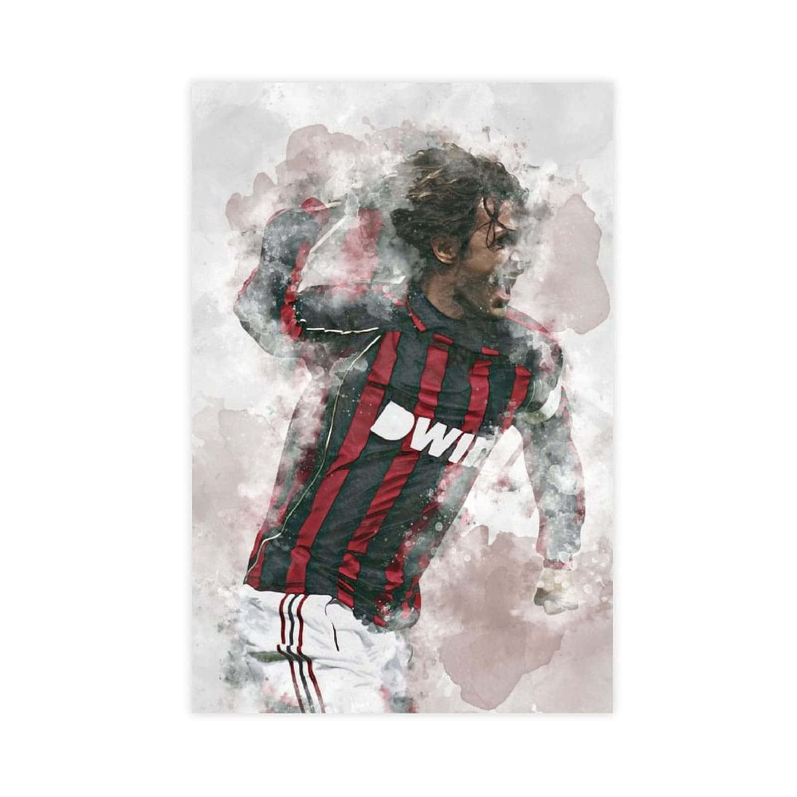 Faded Graphic Paolo Maldini Background