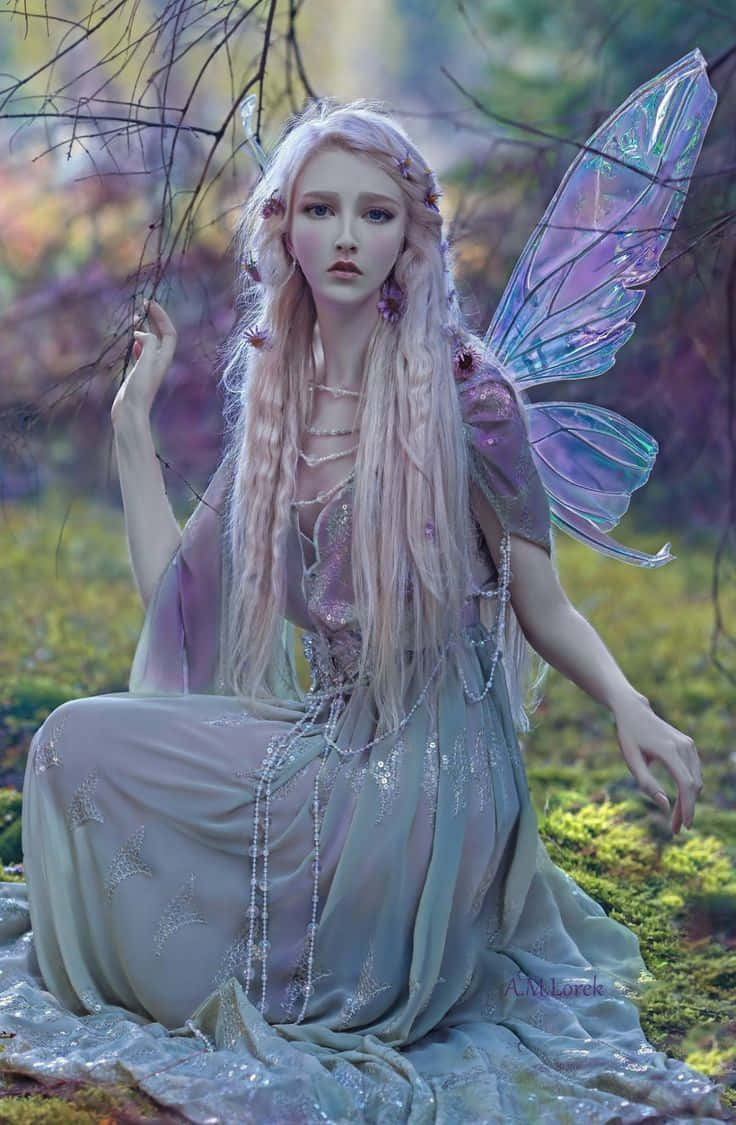 Försvinnai Skönheten Hos Den Fairy Aesthetic
