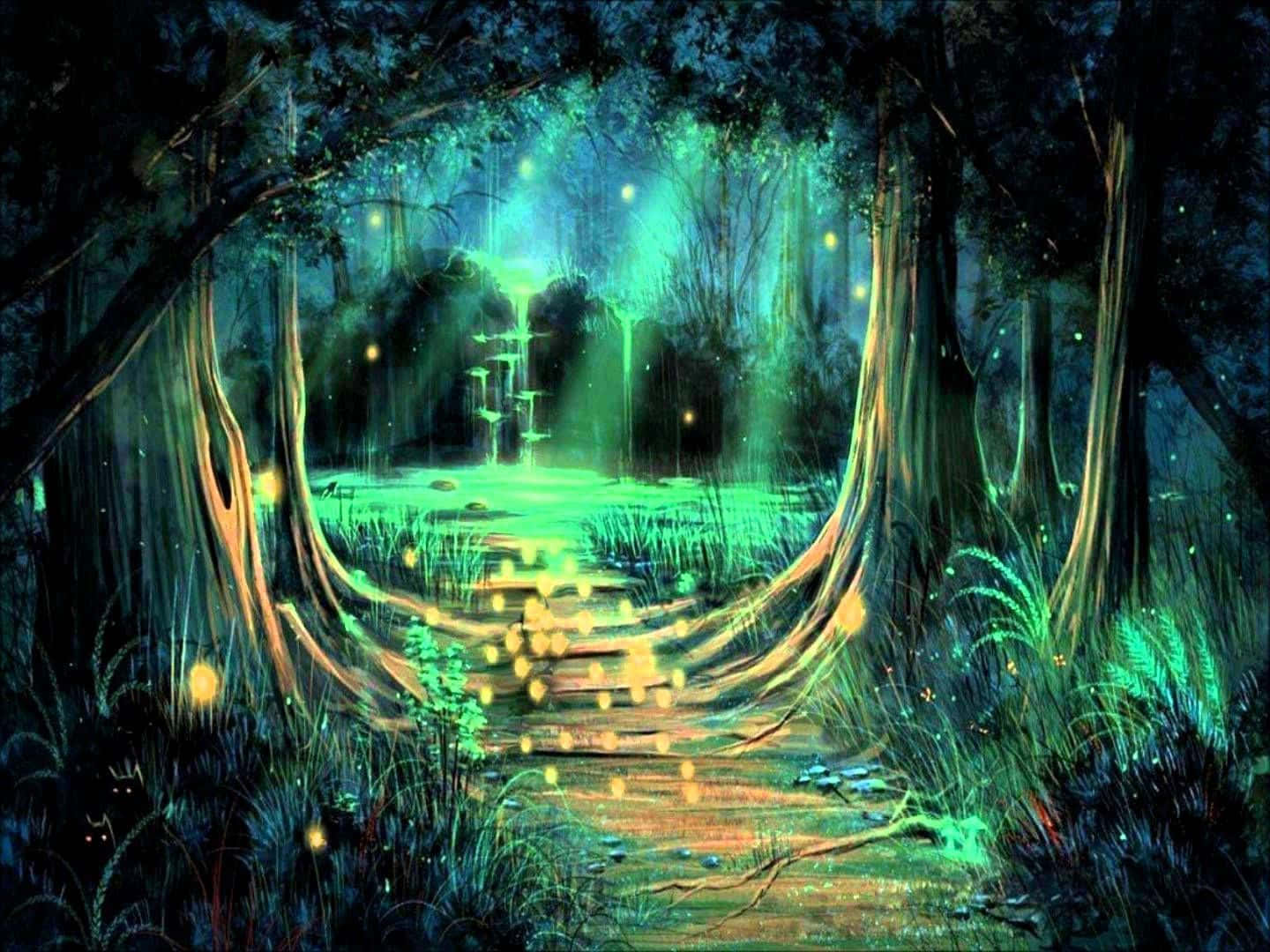Fairy Forest Background