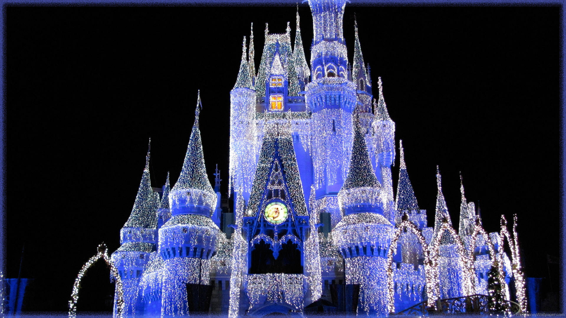 Fairy Lights Walt Disney World Desktop Background