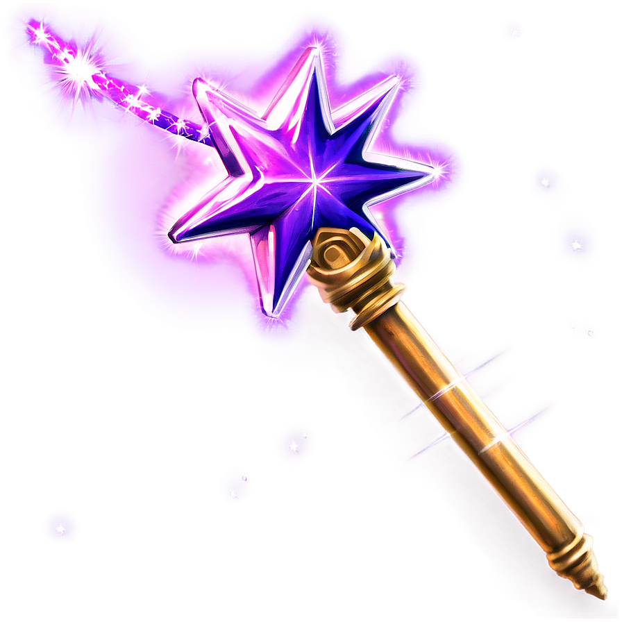 Fairy Star Wand Png Whe10 PNG