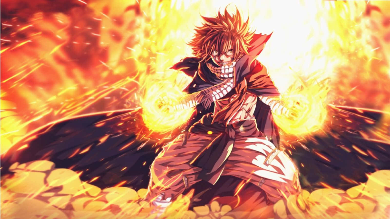 A Character With A Flame In His Hands