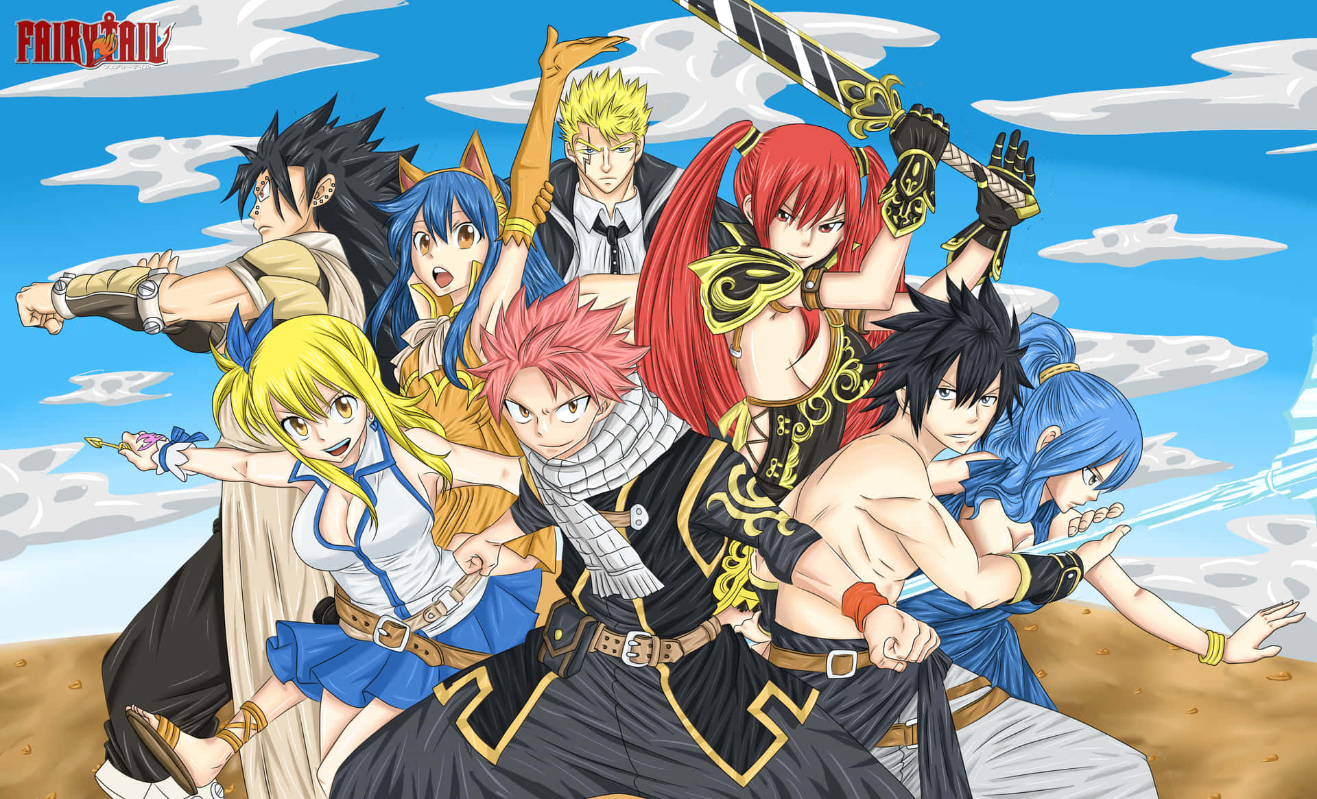 Join Natsu on an adventure of magic and friendship in Fairy Tail.