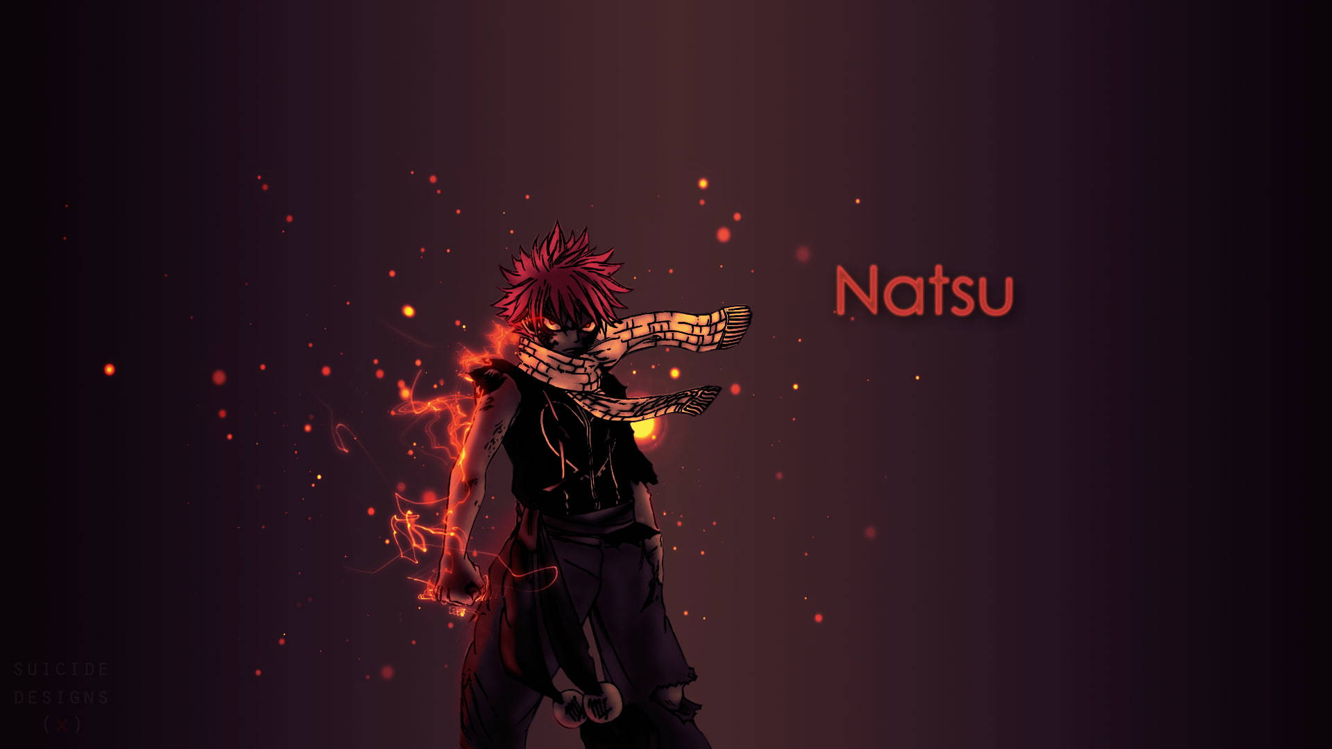 Fairy Tail Character Natsu Dragneel Wallpaper