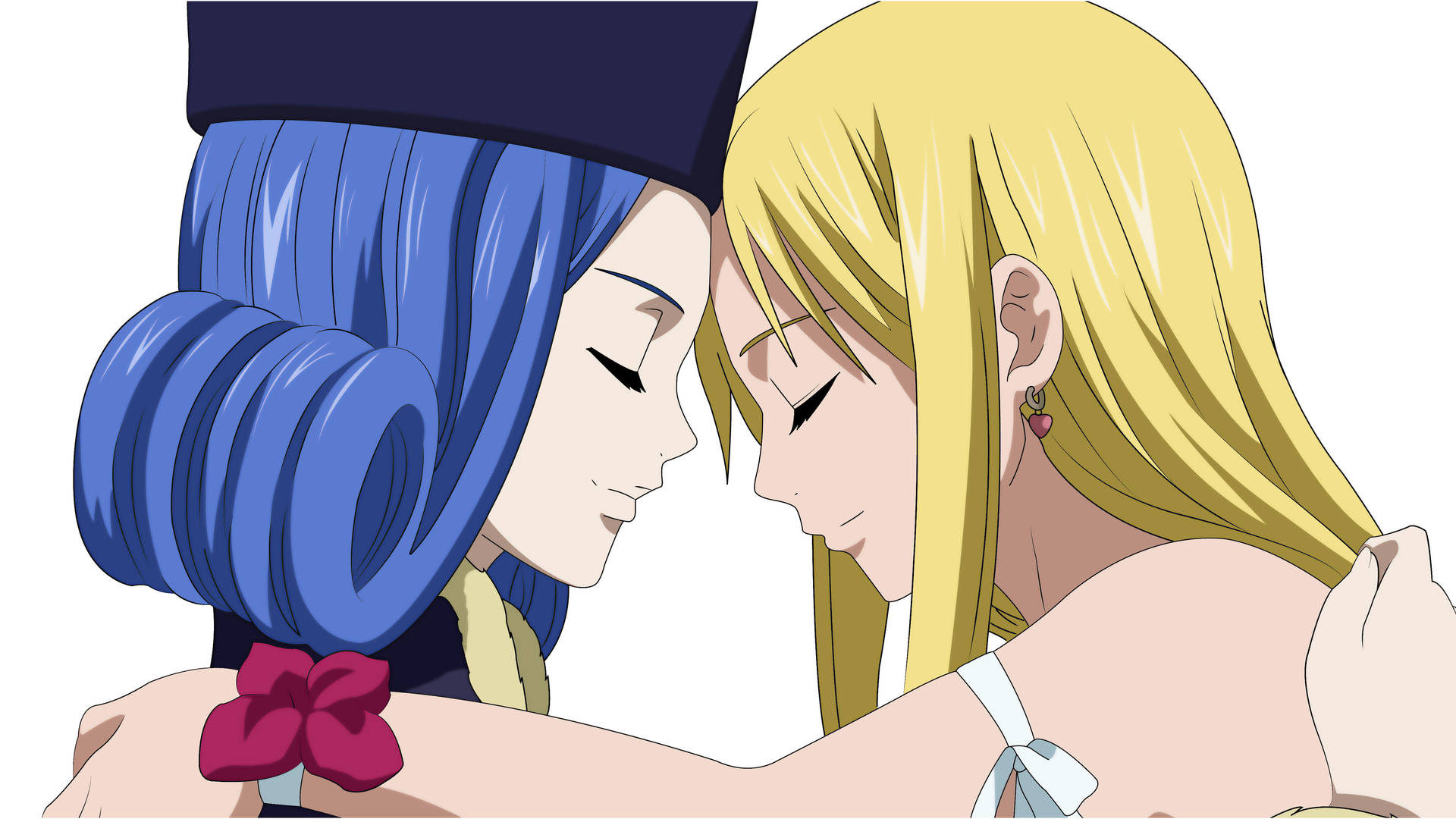 Fairy Tail Characters Juvia And Lucy Wallpaper