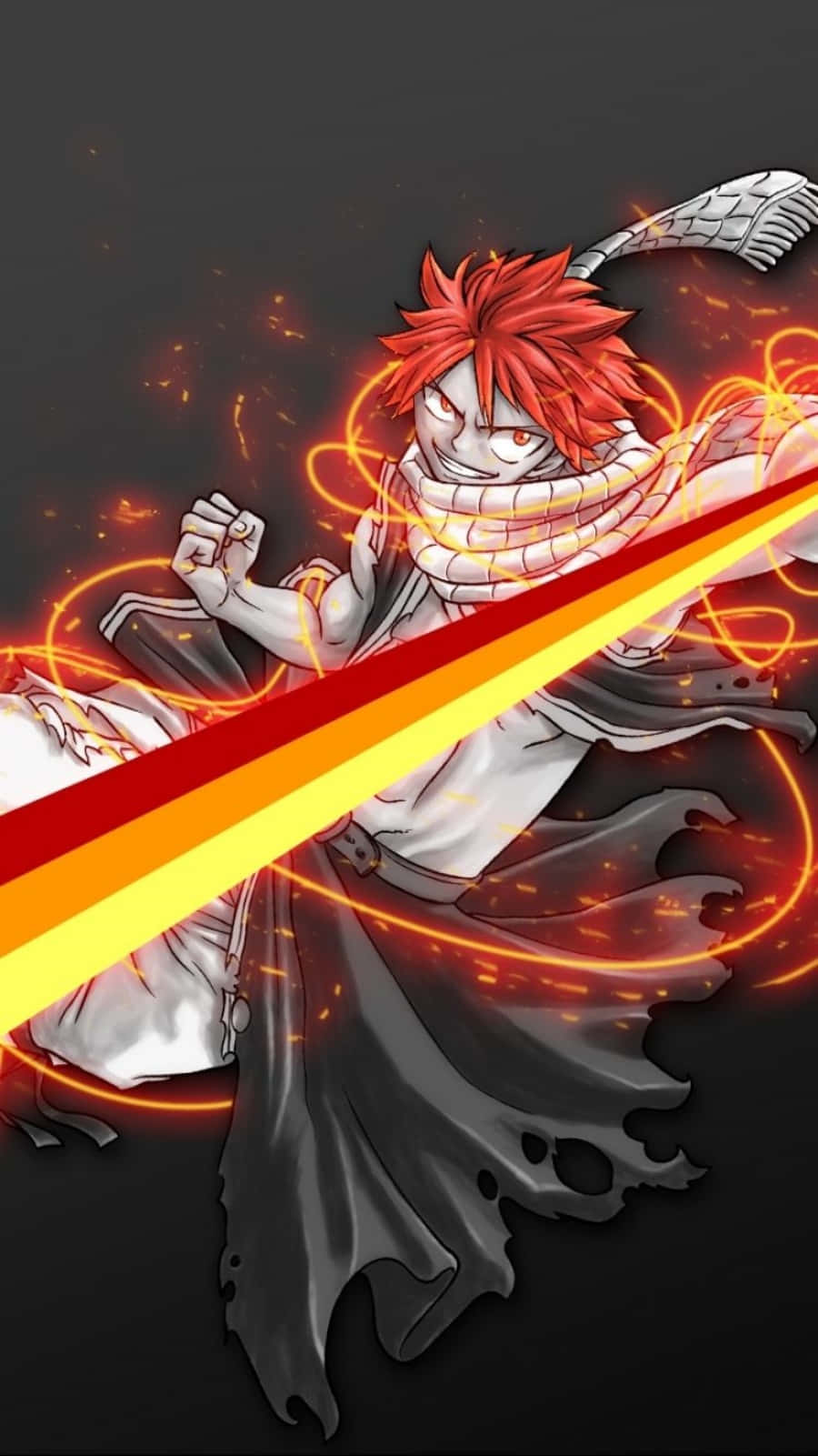 A Character With Red Hair And A Sword Wallpaper