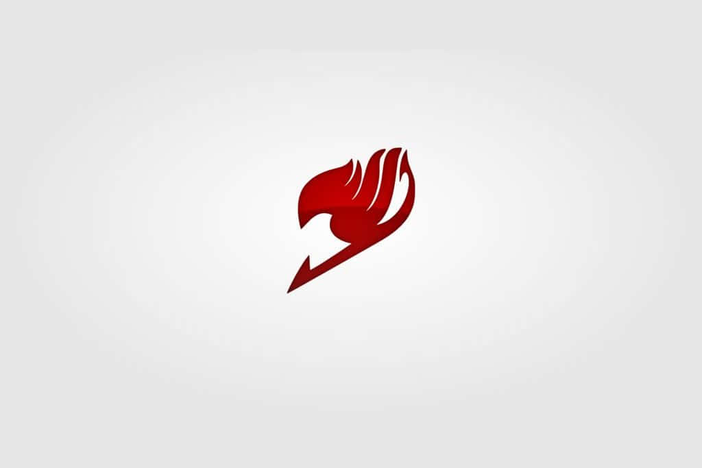 Einrotes Logo Mit Einer Flamme Darauf Wallpaper