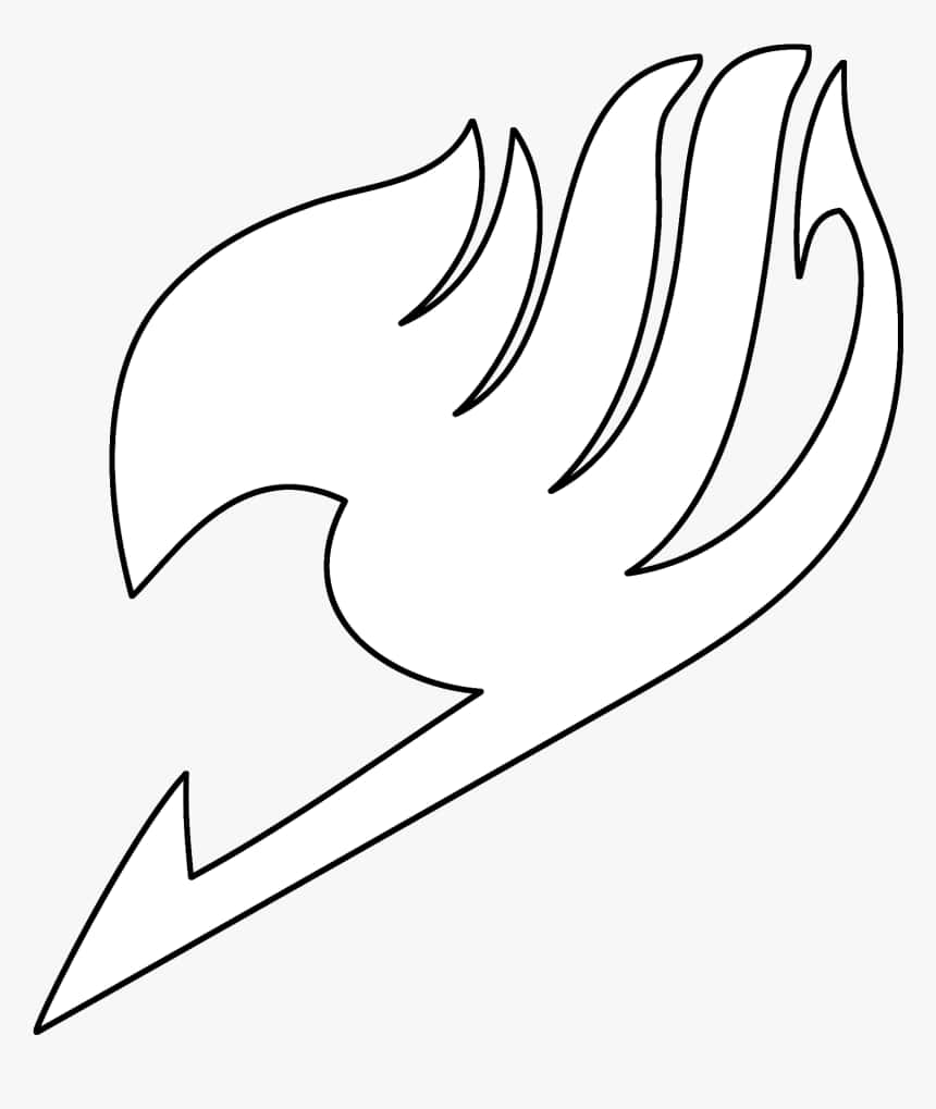 Billede Fairy Tail Logo som et tema. Wallpaper