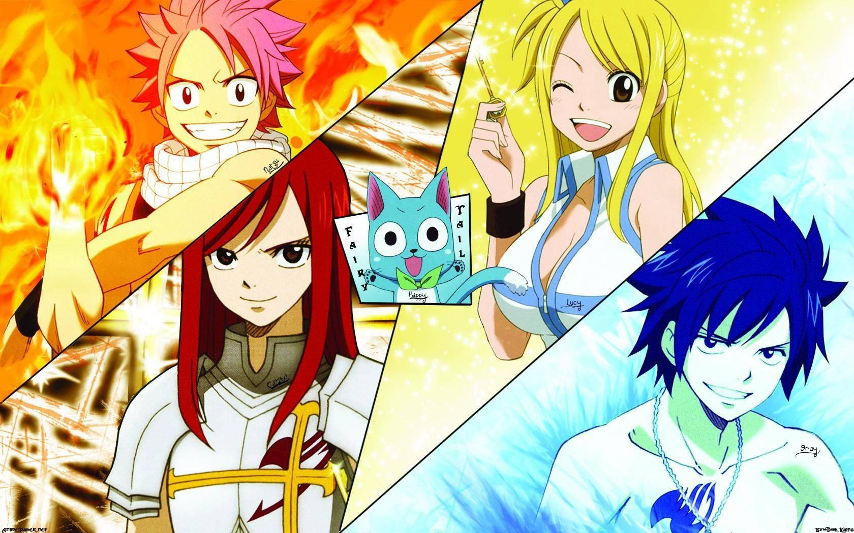 Fairy Tail Main Characters