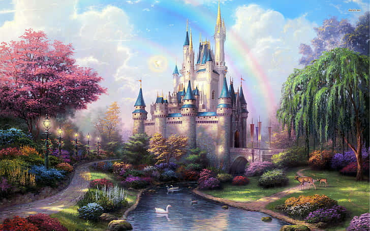 Image  "A Magical Fairy Tale Journey" Wallpaper