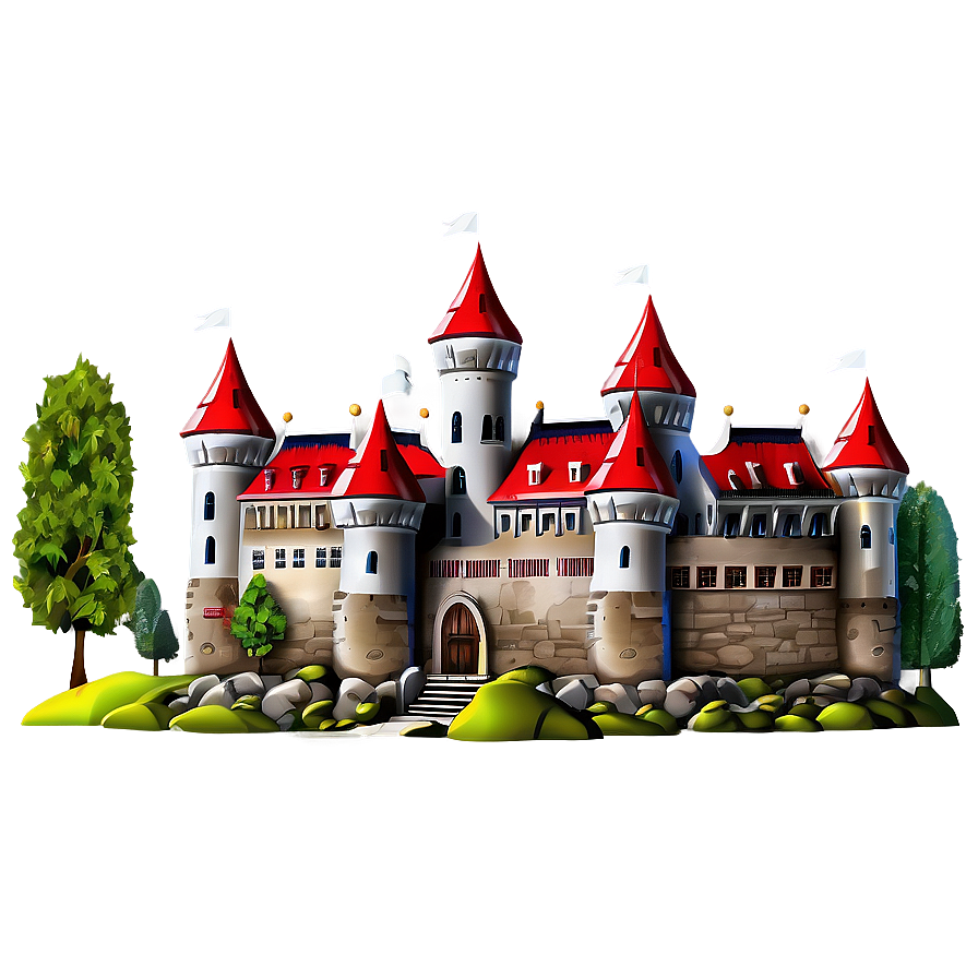 Download Fairy Tale Castle Png 05032024 | Wallpapers.com