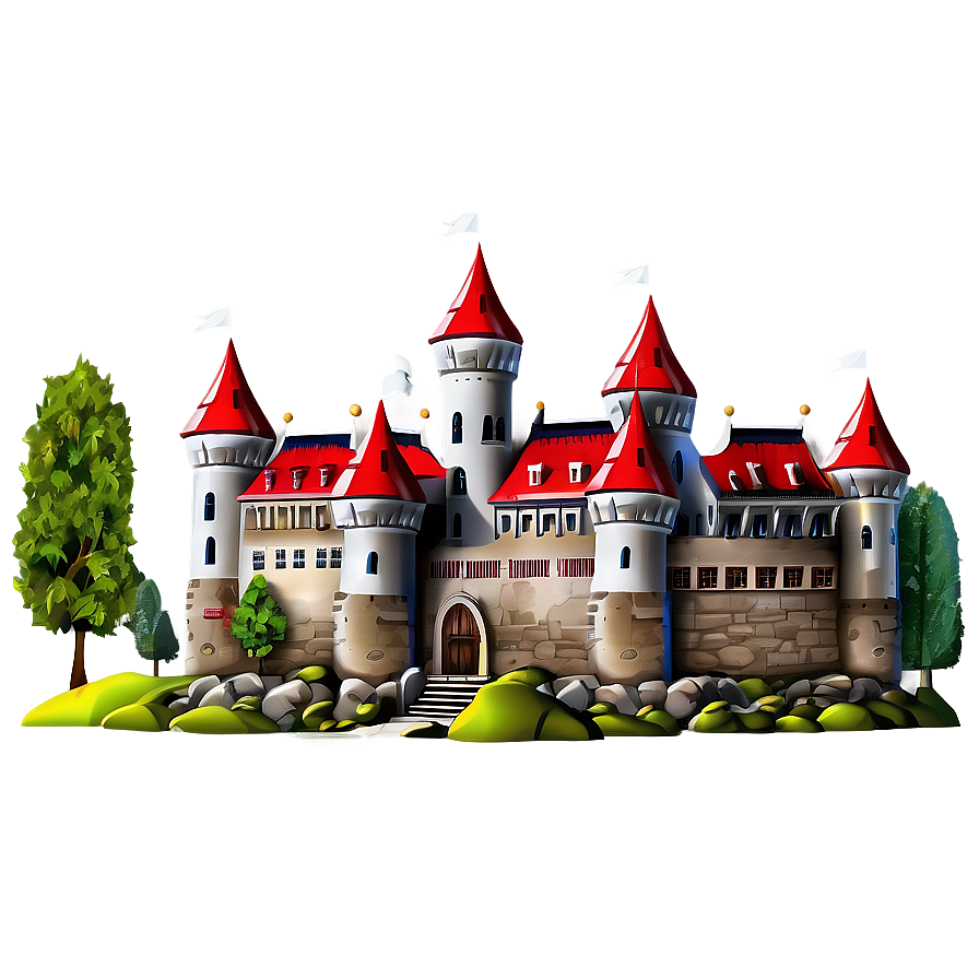 Fairy Tale Castle Png 05032024 PNG