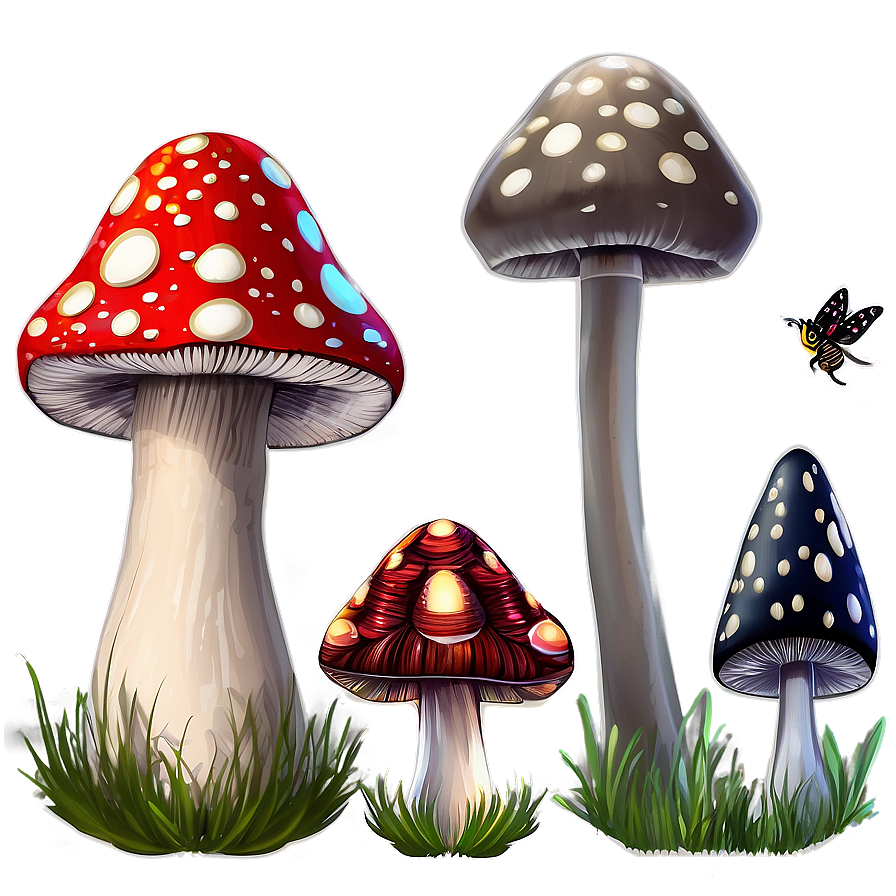 Fairy Tale Mushroom Png Edf PNG