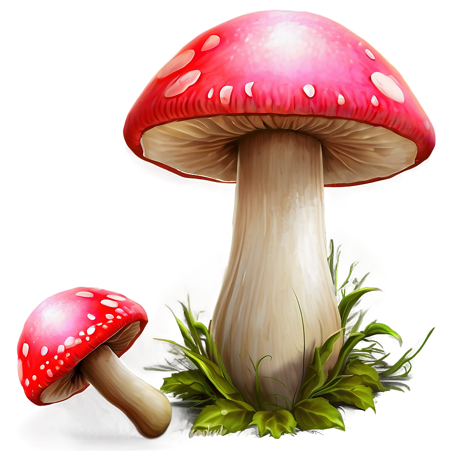 Download Fairy Tale Mushrooms Png Cdq83 | Wallpapers.com