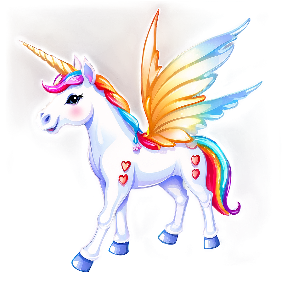 Fairy Tale Unicorn Clipart Png Bva7 PNG