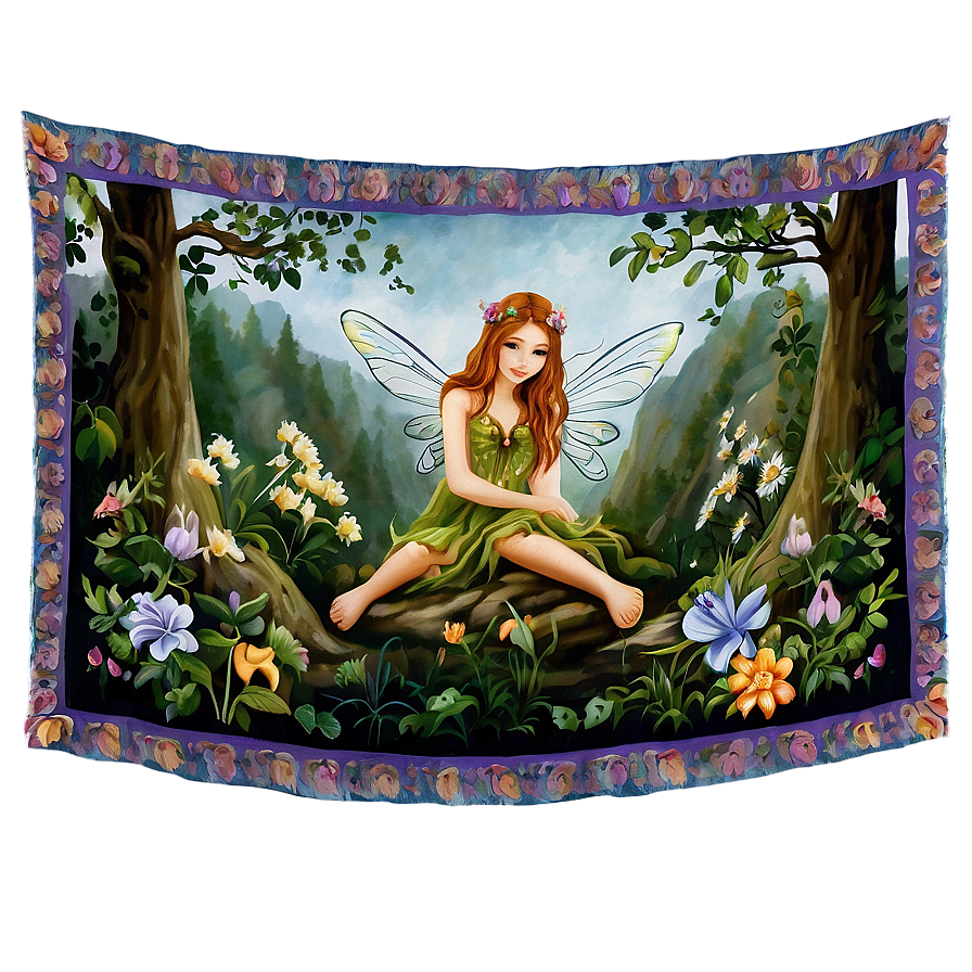 Fairy Tapestry Png Auh PNG