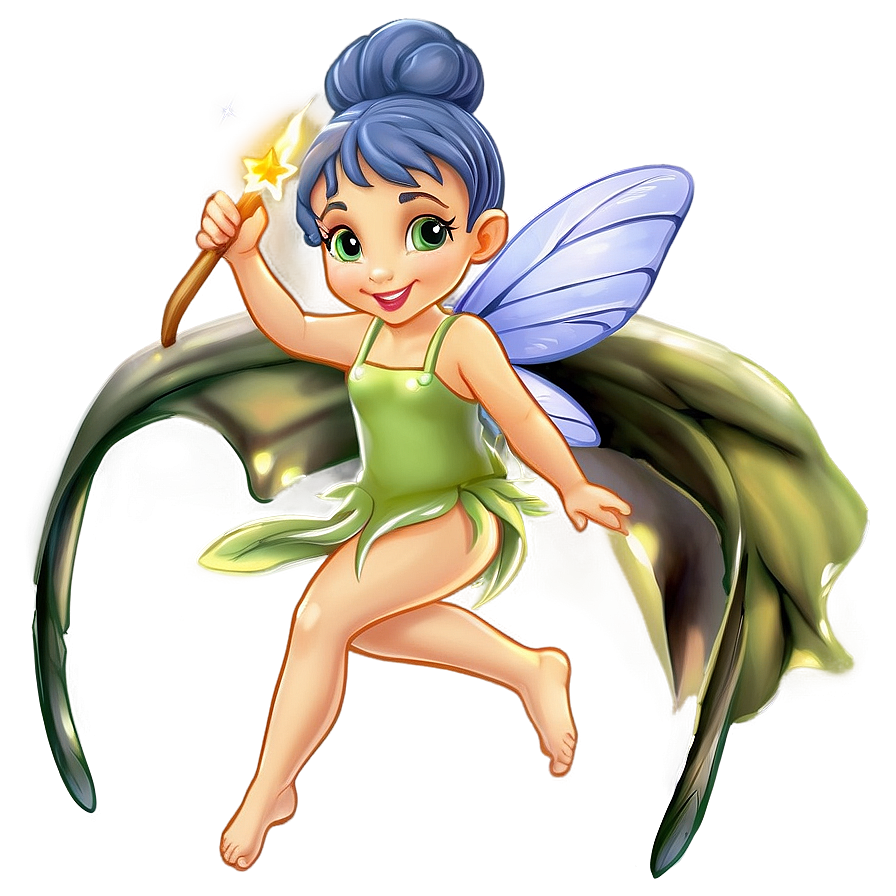 Download Fairy With A Wand Png Tds | Wallpapers.com