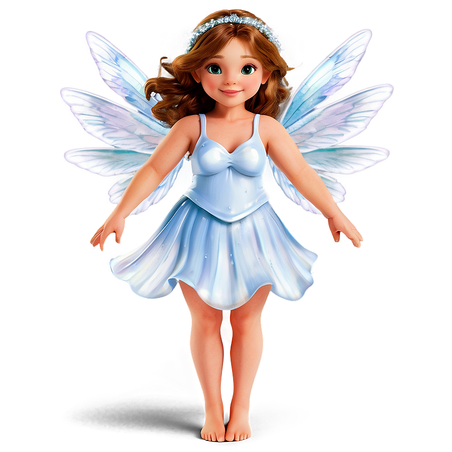 Download Fairy With Angel Wings Png Ybn | Wallpapers.com