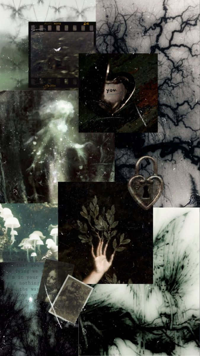 Fairycore Aesthetic Collage.jpg Wallpaper