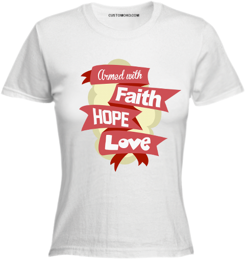 Download Faith Hope Love Tshirt Design | Wallpapers.com