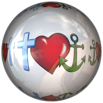Faith Love Hope Symbols Sphere PNG