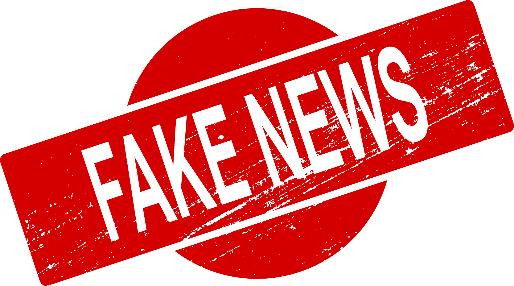 Fake News Stamp Graphic PNG