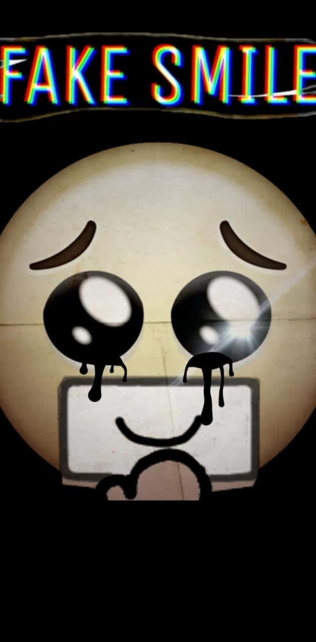 Fake Smile  Emoji With Sun Wallpaper Download  MobCup