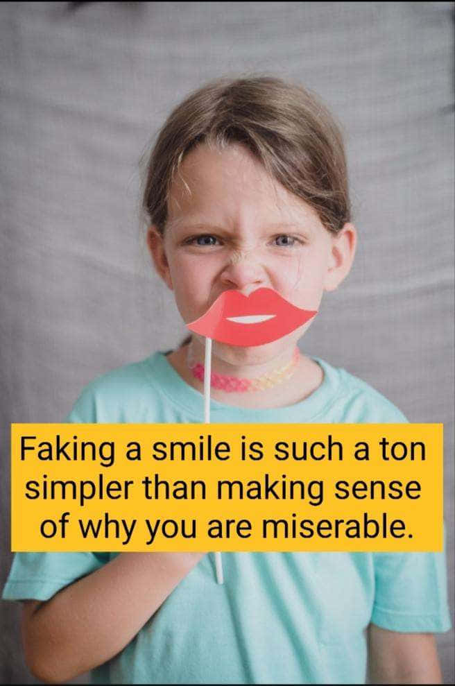 my fake smile quotes
