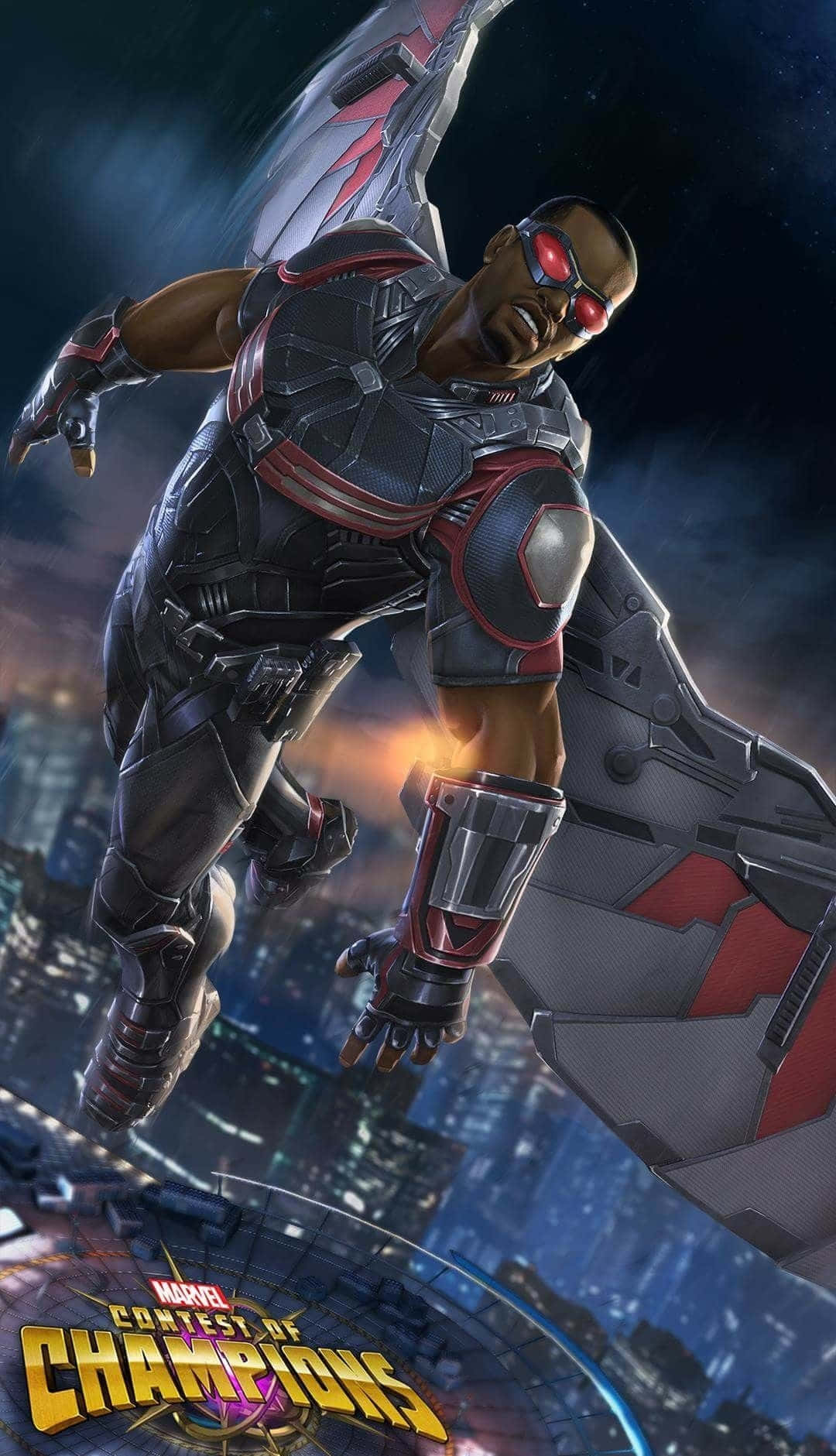 Falcon Marvel Superhero Poster Art Wallpaper