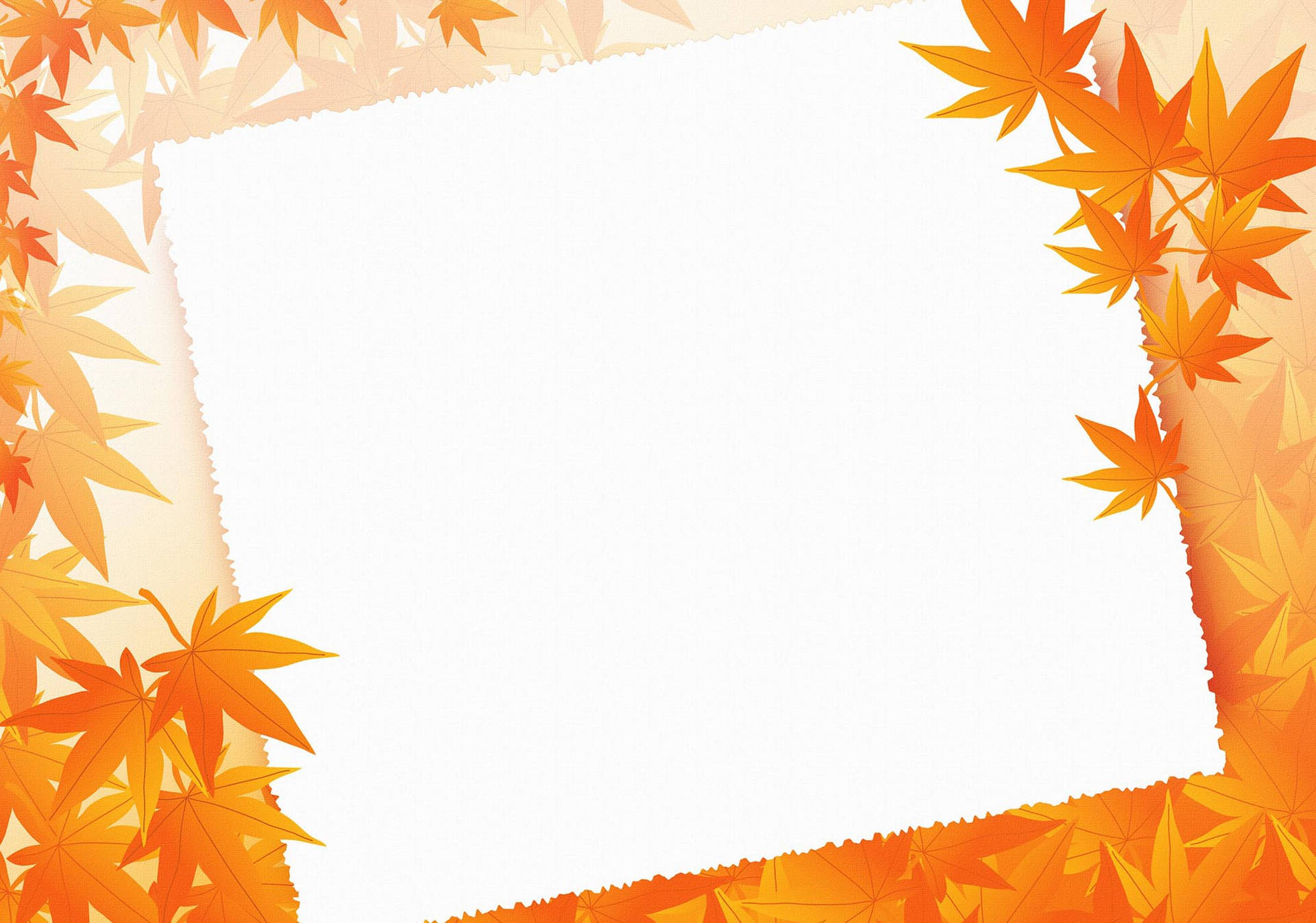 Fall Aesthetic Maple Wallpaper