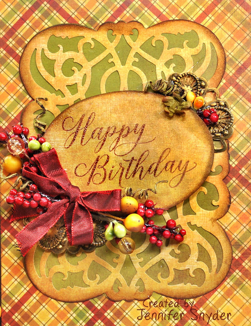 Celebrate your Fall Birthday with the changing colors of the season! Wallpaper