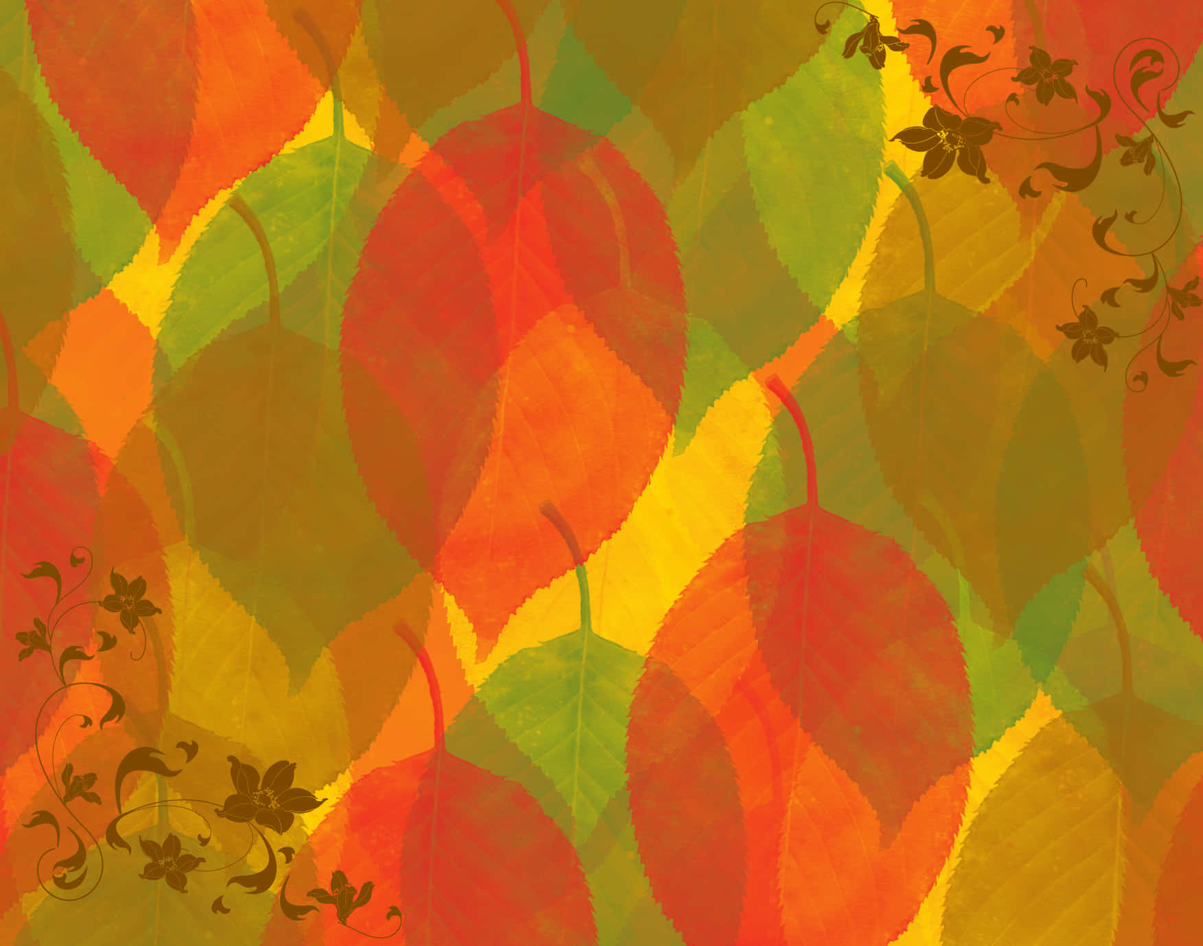 Herbstfarbenhintergrund 1752 X 1378