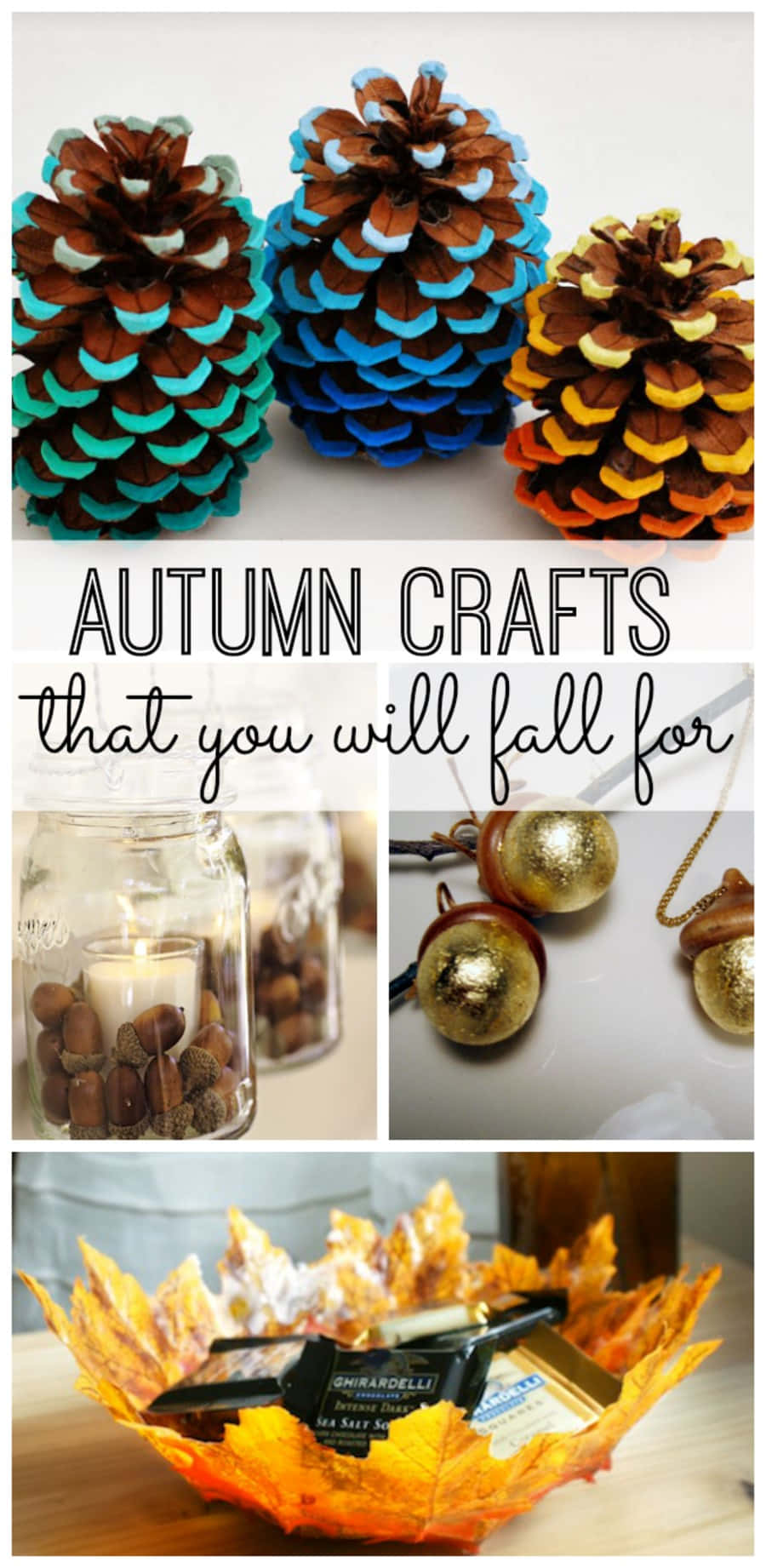 Beautiful Fall Crafts Arrangement Wallpaper