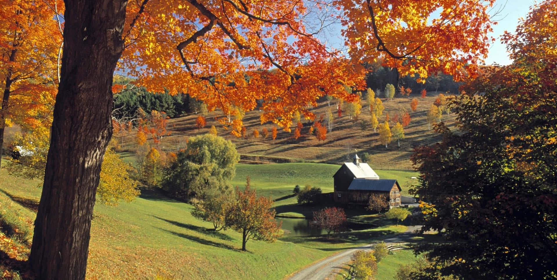 Fall Farmhouse Delight Wallpaper