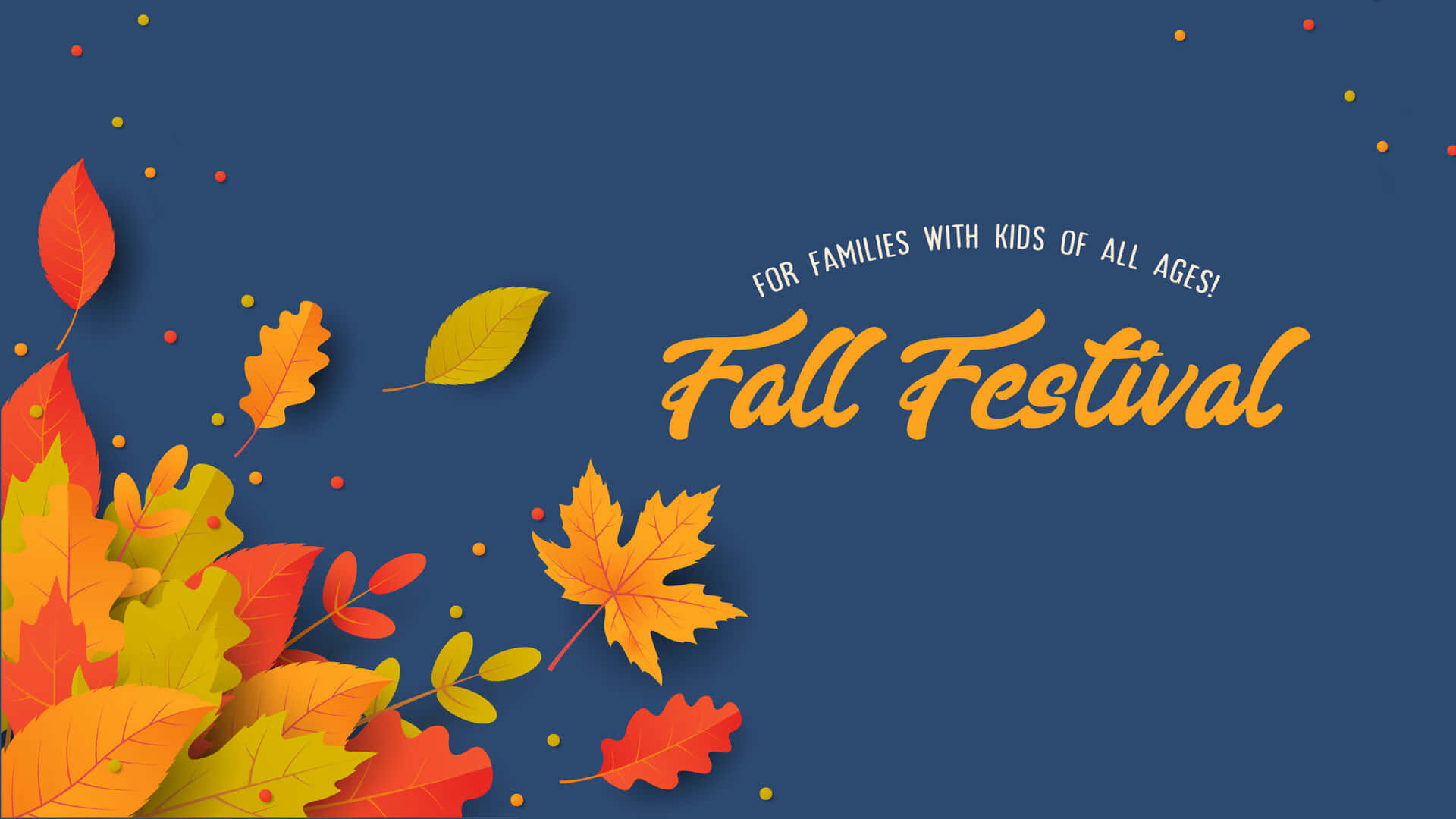 Colorful Fall Festival Celebration Wallpaper