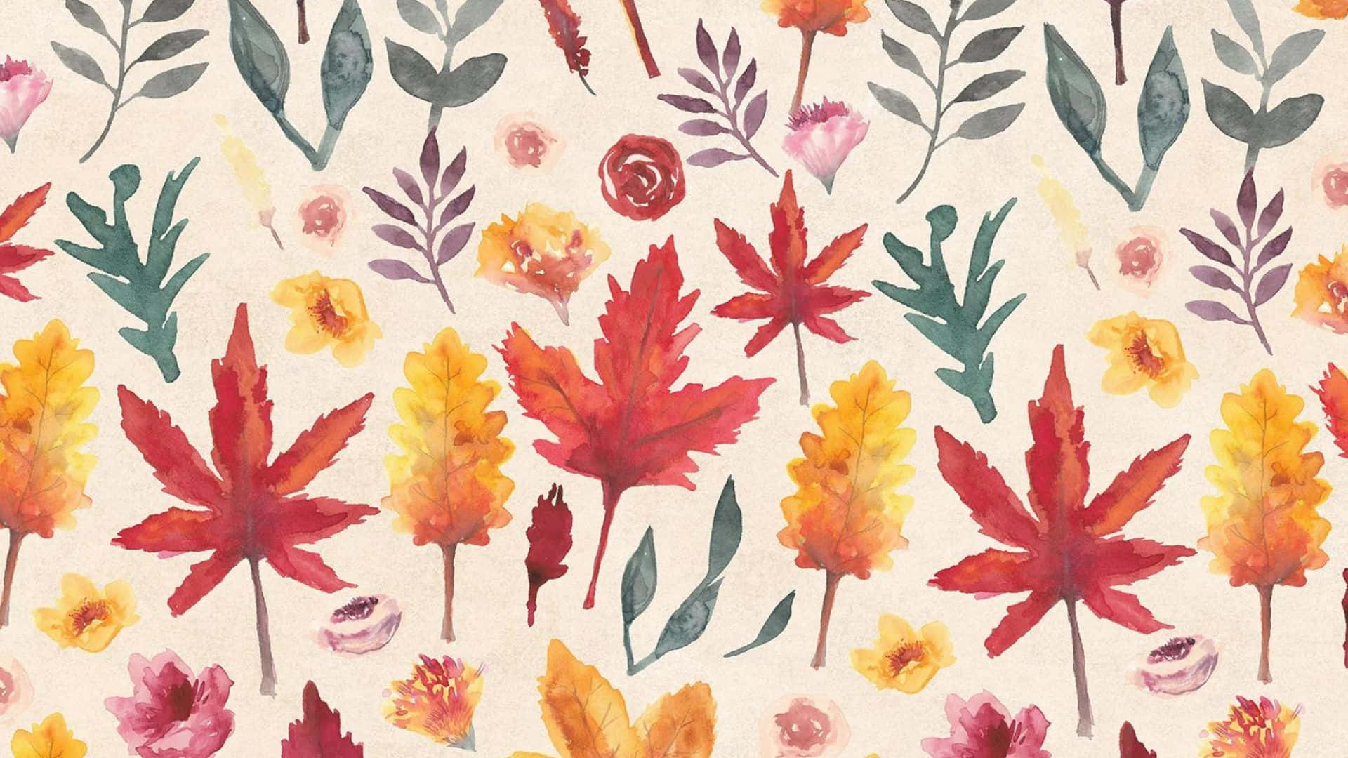 Captivating Fall Foliage Scenery Wallpaper