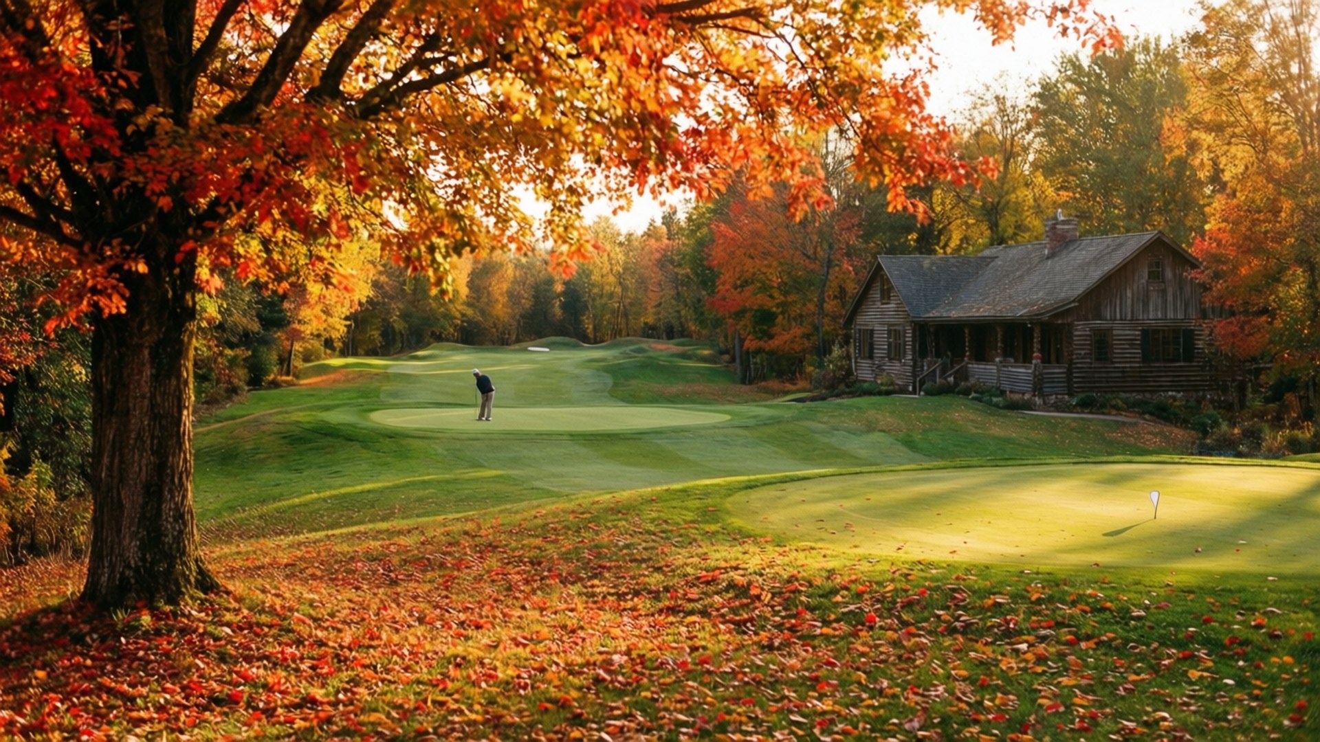 Höstgolf Bakgrundsbilder