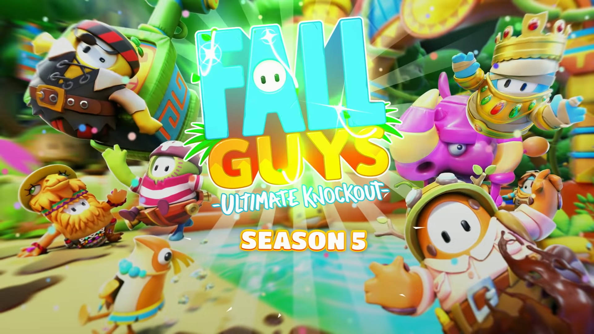 Fall Guys Ultimate Knockout Season 5 Game Poster