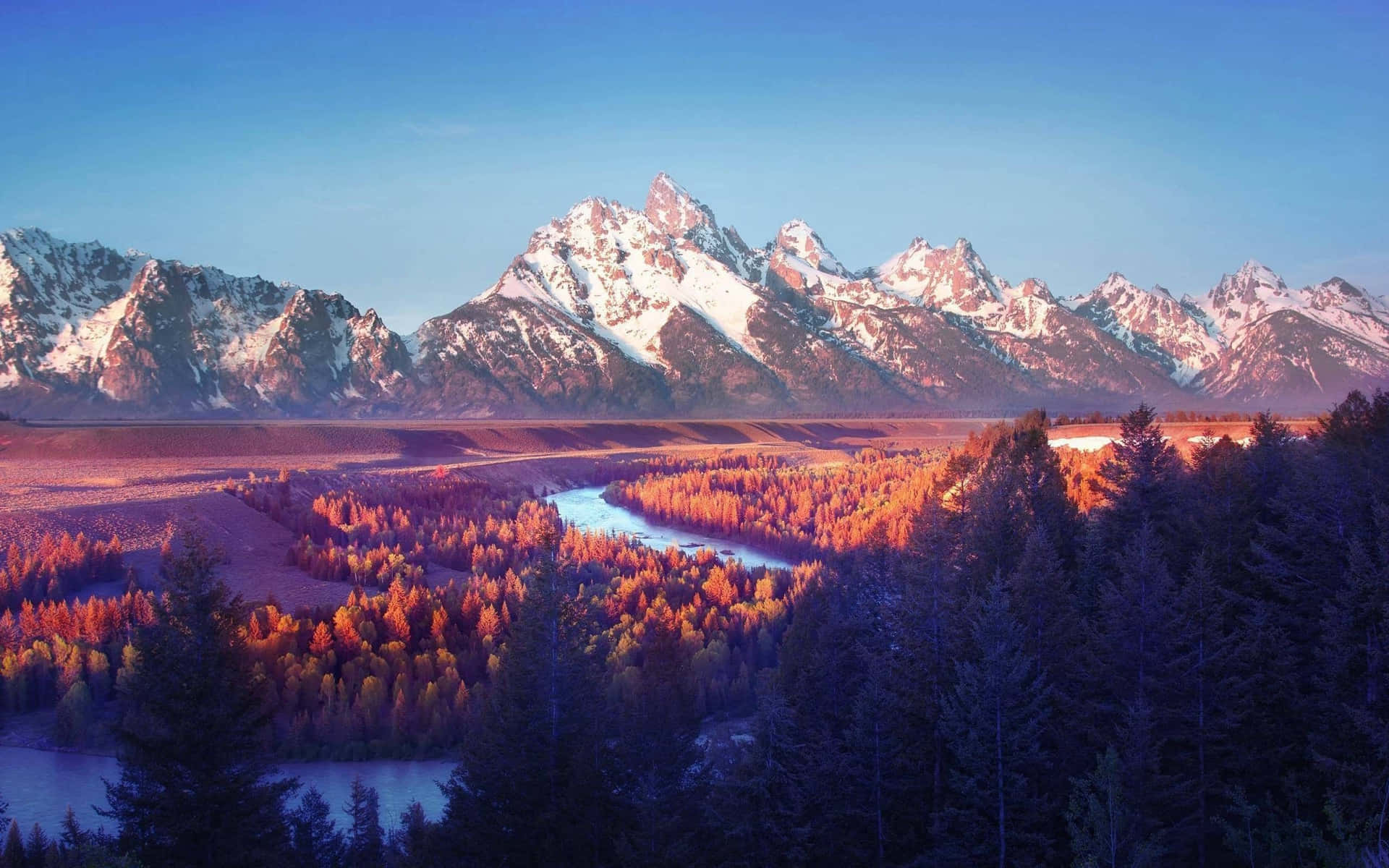 Erkundedie Schönheit Des Herbstgebirges Wallpaper