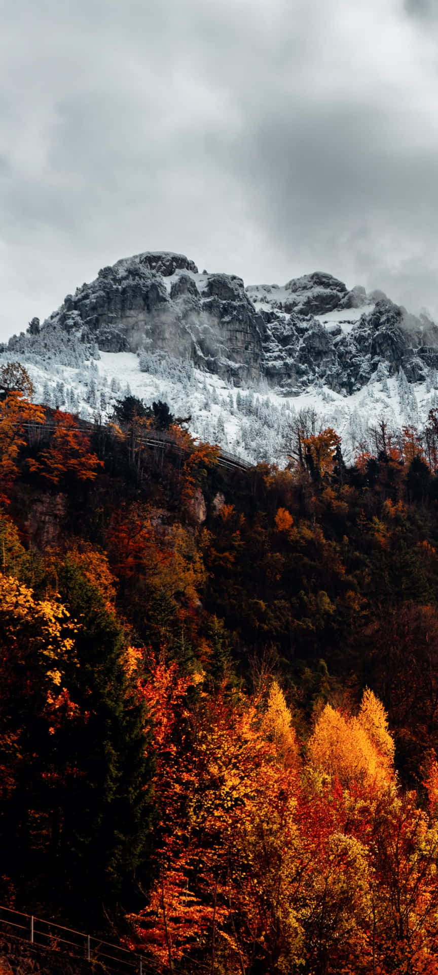 Fall Mountain For Phone Wallpaper