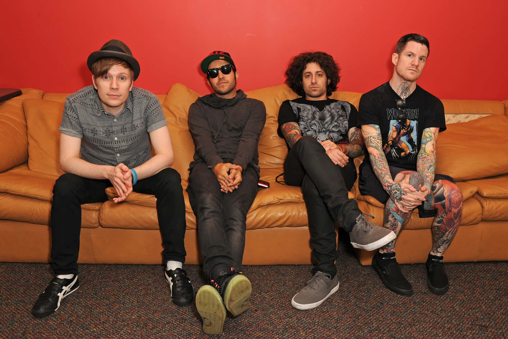 Feel the Euphoria with Fall Out Boy Wallpaper