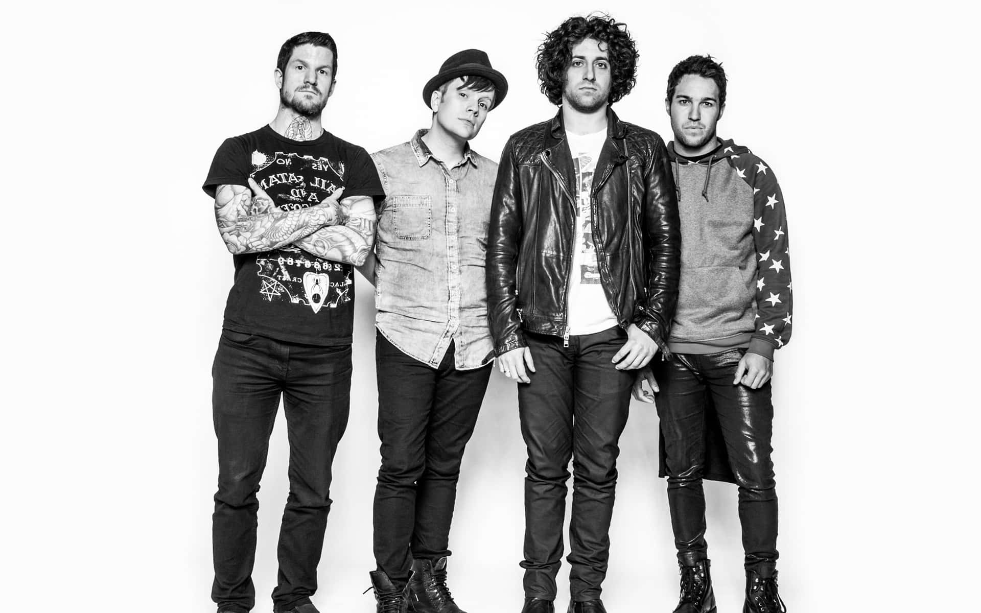 Fall Out Boy Engages Fans Through Music and Social Media Wallpaper