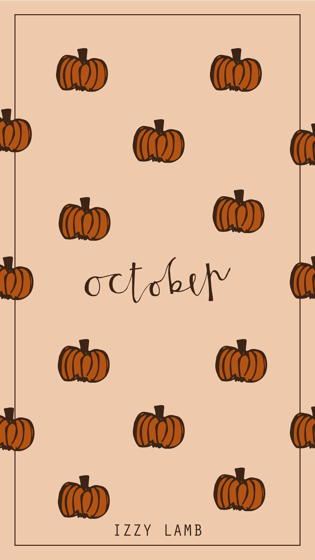 Oktoberoktober Oktober Oktober Oktober Oktober (för En Dator Eller Mobiltelefon Bakgrundsbild)