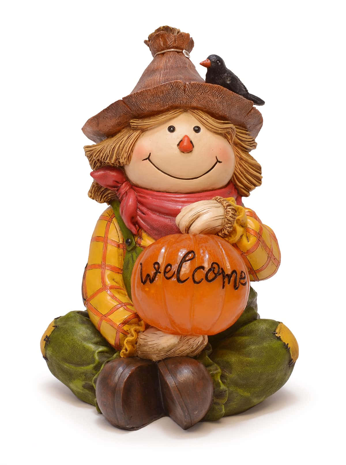Fall Scarecrow: Guardian of Autumn Harvest Wallpaper