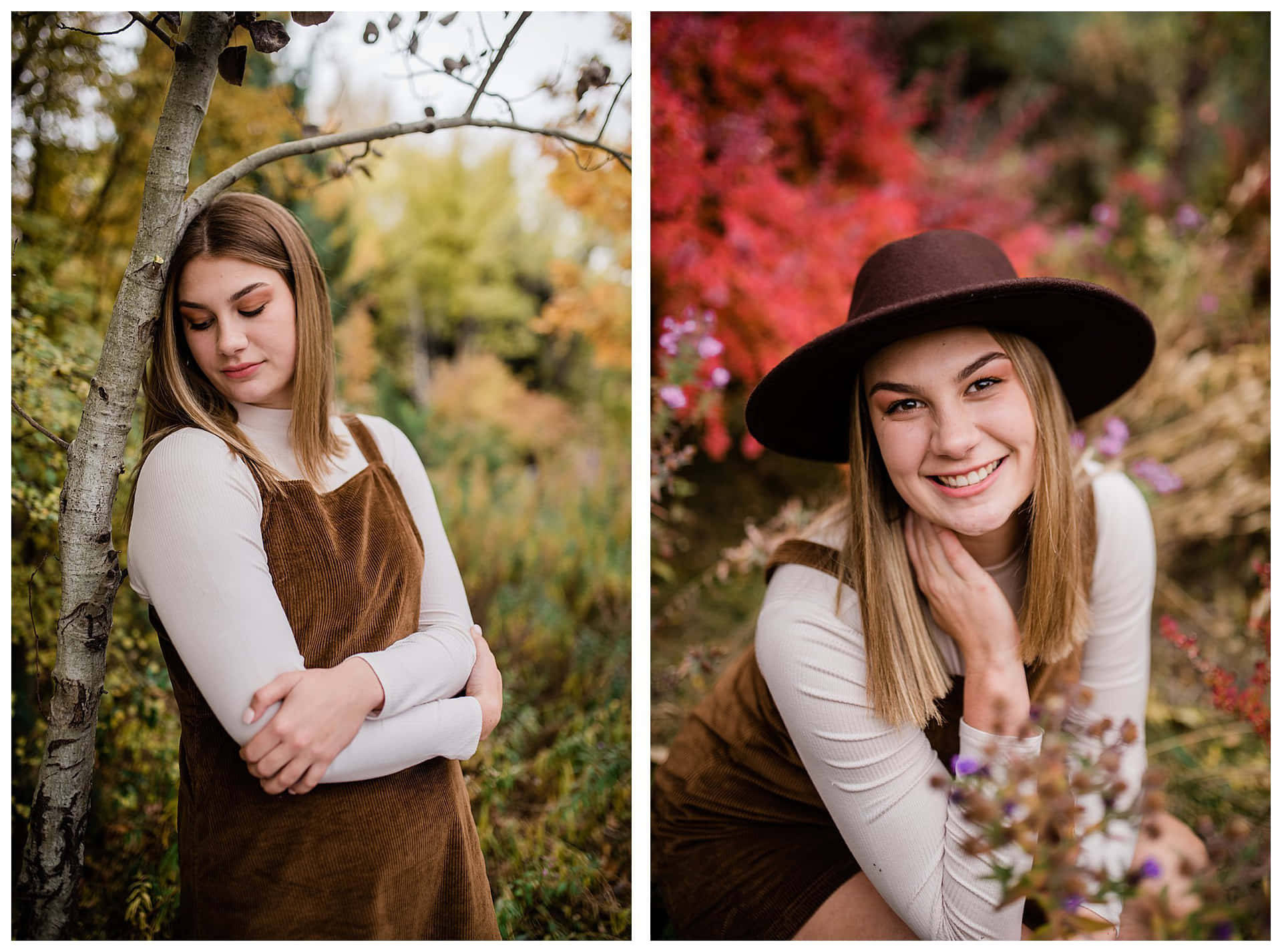 A beautiful day for a Fall Senior photoshoot